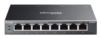 TP-Link, switch, ES208GP Omada Easy Managed