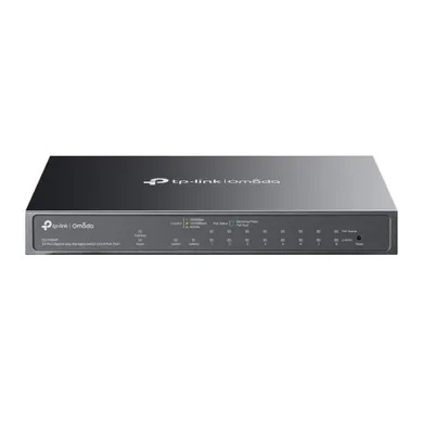 TP-Link, switch, ES210GMP, Omada, 10-Port Gigabit, Easy Managed switch with 8-Port PoE+