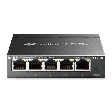 TP-Link, switch, TL-SG105E (5x 10/100/1000Mbps)