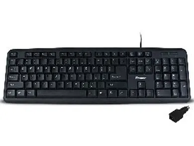 Tracer, klawiatura Maverick Black USB PS2