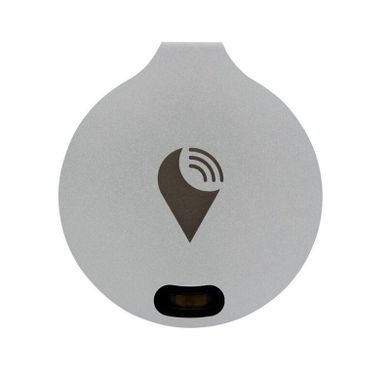 TrackR bravo, lokalizator Bluetooth z funkcją Crowd Locate, srebrny, dwupak