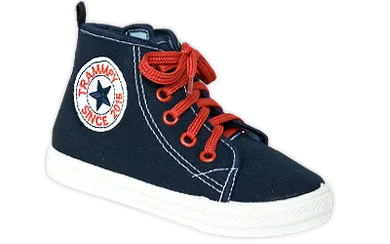 Trampki chłopięce, granatowe, Staś, Zetpol