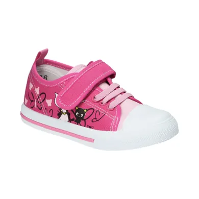 Trampki dziewczęce, różowe, American Club