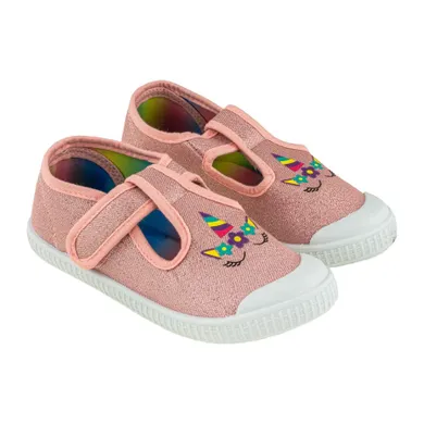 Trampki dziewczęce, różowe, BBS Shoes
