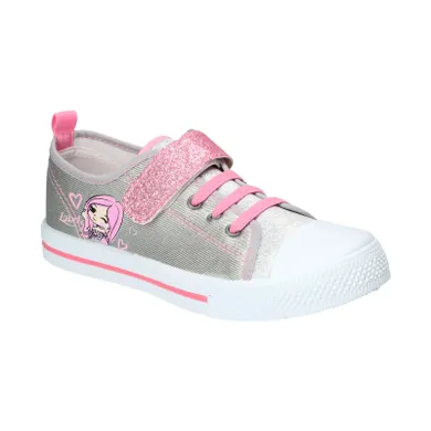 Trampki dziewczęce, szare, American Club