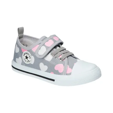 Trampki dziewczęce, szare, American Club