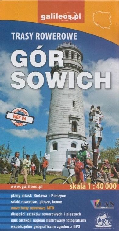 Trasy rowerowe Gór Sowich mapa