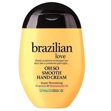Treaclemoon, Brazilian Love, odżywczy krem do rąk, guarana & macadamia oil, 75 ml