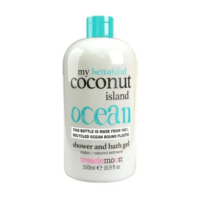 Treaclemoon, My Coconut Island, żel pod prysznic i do kąpieli, ocean, 500 ml