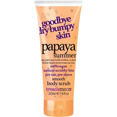 Treaclemoon, Papaya Summer, wygładzający peeling do ciała, 225 ml