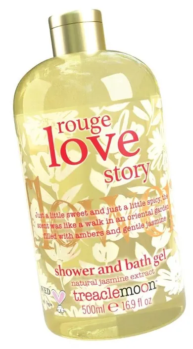 Treaclemoon, Rouge Love Story, żel i płyn do kąpieli, 500 ml