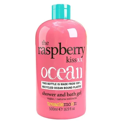 Treaclemoon, The Raspberry Kiss, żel pod prysznic i do kąpieli, ocean, 500 ml