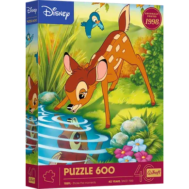 Trefl, 40-lecie, Disney, Bambi, puzzle, 600 elementów