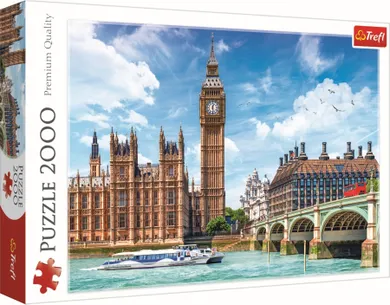 Trefl, Anglia, Londyn, Big Ben, puzzle, 2000 elementów