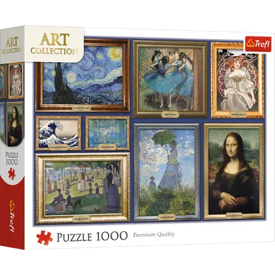 Trefl, Art Collection, Kolekcja arcydzieł sztuki, puzzle, 1000 elementów