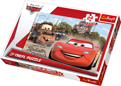 Trefl, Auta 2, puzzle maxi, 24 elementy