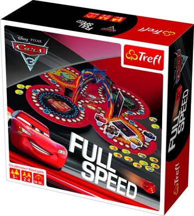 Trefl, Auta, Full Speed, gra planszowa
