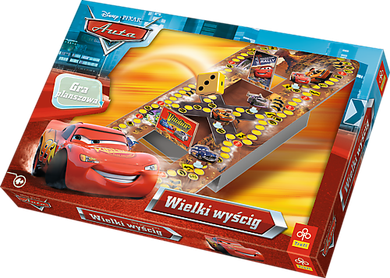 Trefl, Auta, Wielki wyścig, gra familijna