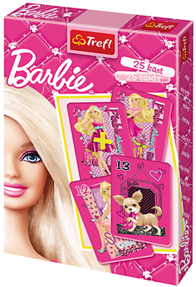 Trefl, Barbie, karty Piotruś