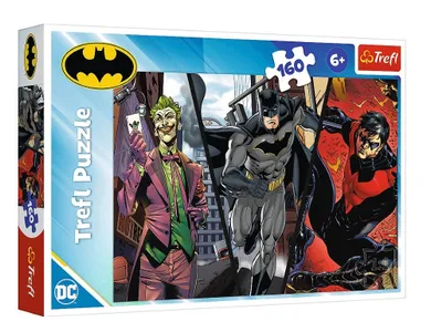 Trefl, Batman, Batman gotowy do akcji, puzzle, 160 elementów