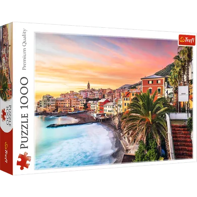 Trefl, Bogliasco, Liguria, Włochy, puzzle, 1000 elementów