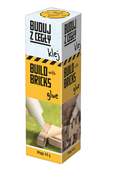 Trefl, Buduj z cegły, klej, 40 g