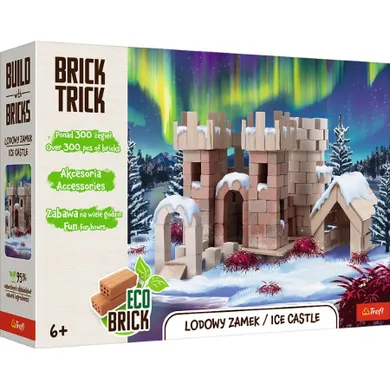 Trefl, Buduj z cegły, Lodowy Zamek, zestaw kreatywny, 300 elementów