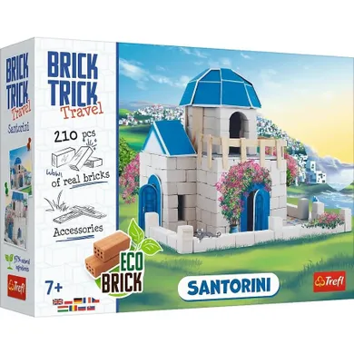 Trefl, Buduj z cegły, Santorini, zestaw kreatywny, 210 elementów