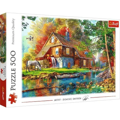 Trefl, Chatka nad rzeką, puzzle, 500 elementów