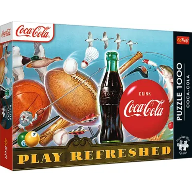 Trefl, Coca-Cola: Chwila orzeźwienia, puzzle, 1000 elementów