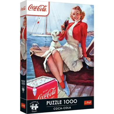 Trefl, Coca-Cola: Czas na przerwę, puzzle, 1000 elementów