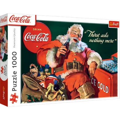 Trefl, Coca-Cola, Prezenty od Mikołaja, puzzle, 1000 elementów