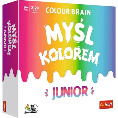 Trefl, Colour Brain, Myśl kolorem, Junior, gra familijna