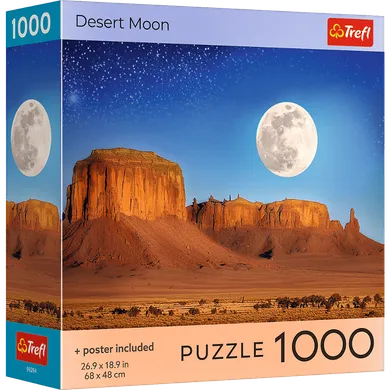 Trefl, Desert Moon, USA, puzzle, 1000 elementów