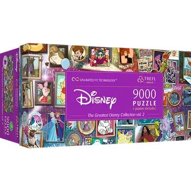 Trefl, Disney, The Greatest Disney Collection vol.2, puzzle, 9000 elementów