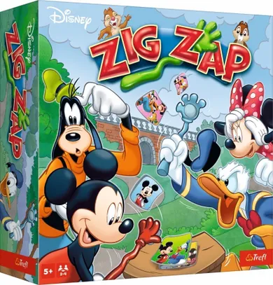 Trefl, Disney, Zig Zap, gra rodzinna