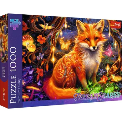 Trefl, DreamScapes, Baśniowy lis, puzzle, 1000 elementów