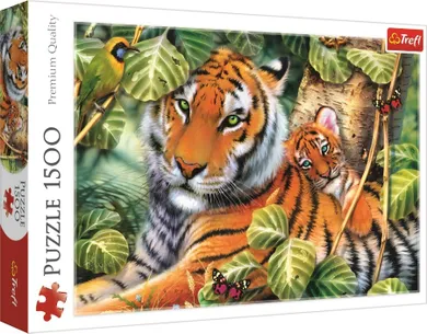 Trefl, Dwa tygrysy, puzzle, 1500 elementów