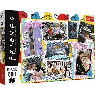 Trefl, Friends, Kolaż, puzzle, 500 elementów