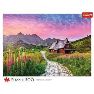 Trefl, Hala Gąsienicowa, Tatry, Polska, puzzle, 500 elementów