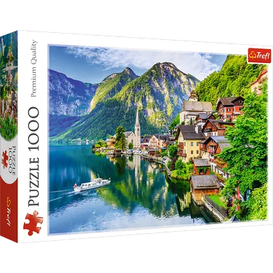 Trefl, Hallstatt, Austria, puzzle, 1000 elementów