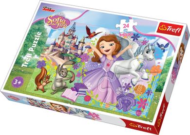 Trefl, Jej Wysokość Zosia, Kolorowy świat Zosi, puzzle maxi
