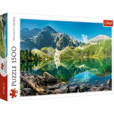 Trefl, Jezioro Morskie Oko, Tatry, puzzle, 1500 elementów