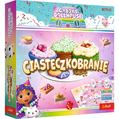 Trefl, Koci Domek Gabi, Ciasteczkobranie, gra familijna