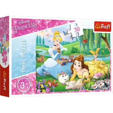 Trefl, Księżniczki Disneya, Piękne i odważne, puzzle, 30 elementów