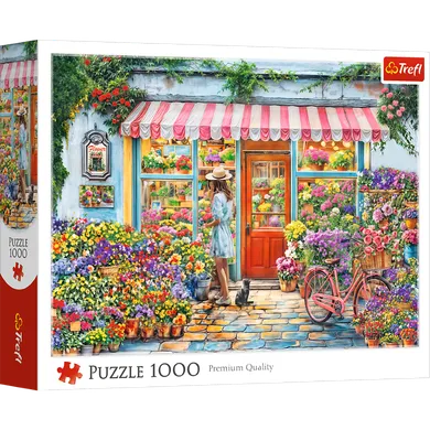 Trefl, Kwiaciarnia, puzzle, 1000 elementów
