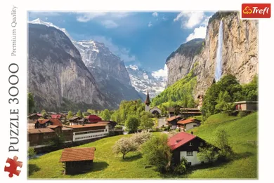 Trefl, Lauterbrunnen, Szwajcaria, puzzle, 3000 elementów