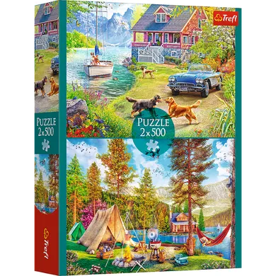 Trefl, Letni relaks, puzzle, 2-500 elementów