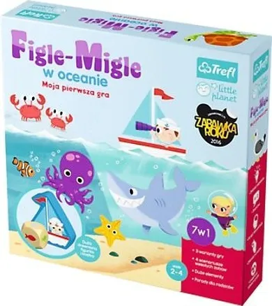 Trefl, Little Planet, Figle-Migle w oceanie, moja pierwsza gra