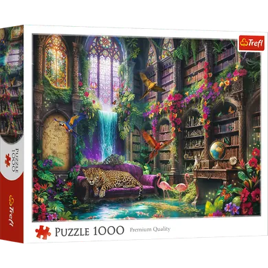 Trefl, Magiczna biblioteka, puzzle, 1000 elementów